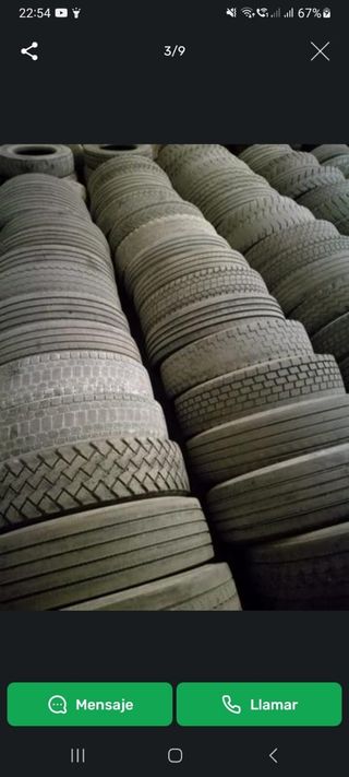 Vendemos ruedas de camion para exportar