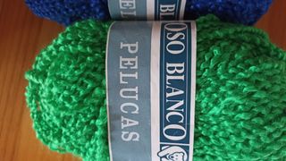 Lote de lanas rizadas