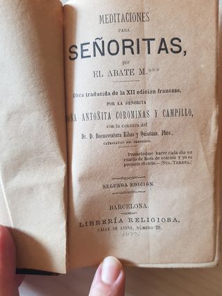 Meditación para Señoritas