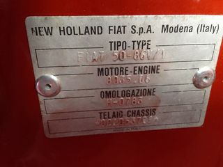 Tractor viñedo FIAT 50-86 V ST.