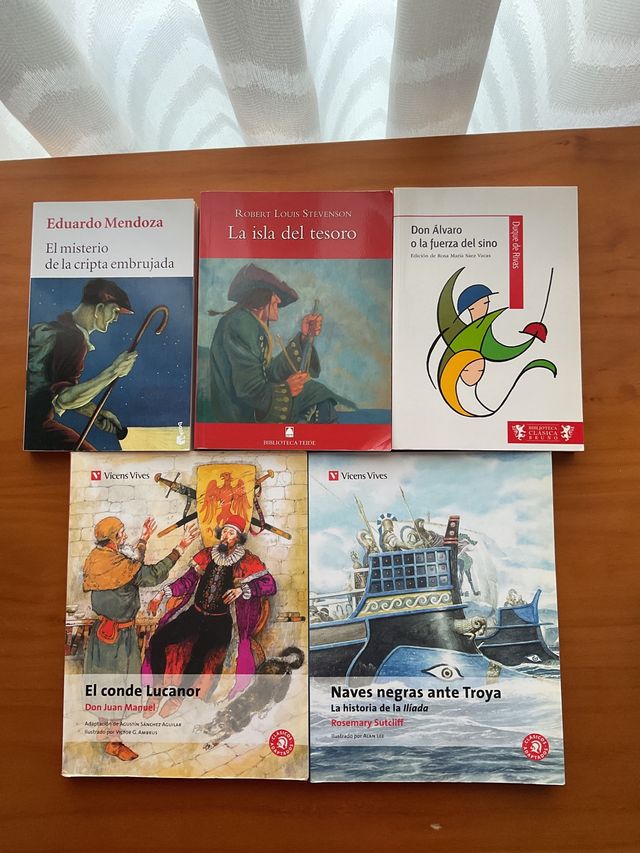 Libros lectura castellano