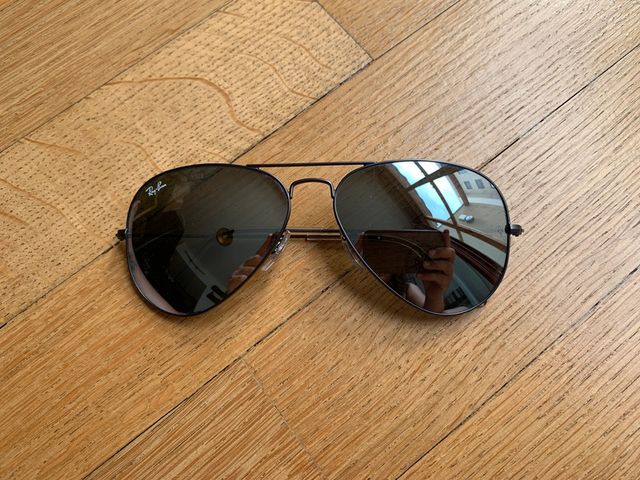 Occhiali da sole Ray-Ban aviator specchiati