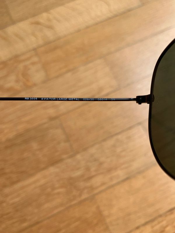 Occhiali da sole Ray-Ban aviator specchiati