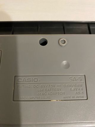 casio teclado organo SA-5