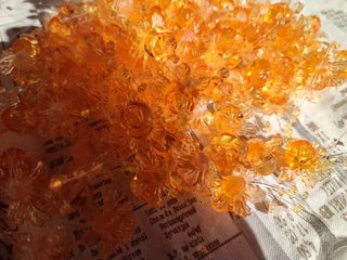 100 roselline arancioni