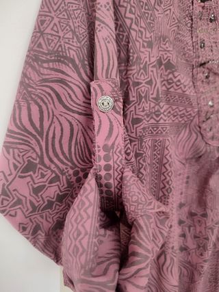 Blusón mujer con cinturón