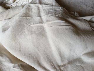 Sábana lino antigua