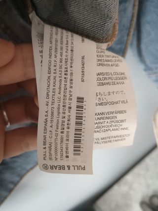 Chaqueta vaquera pull and bear