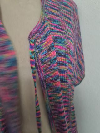 Cardigan fantasia multicolore