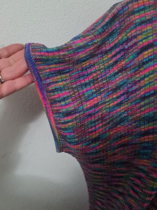 Cardigan fantasia multicolore