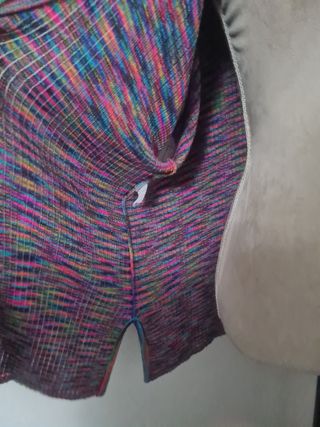 Cardigan fantasia multicolore