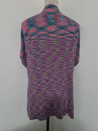Cardigan fantasia multicolore