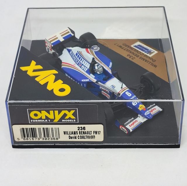 WILLIAMS RENAULT FW17 DAVID COULTHARD 1/43 ONYX
