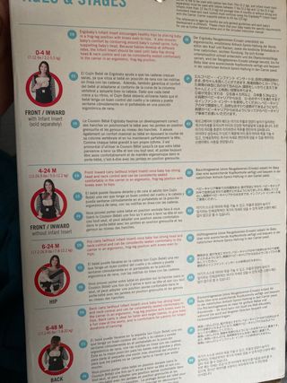 mochila porteo ergobaby carrier