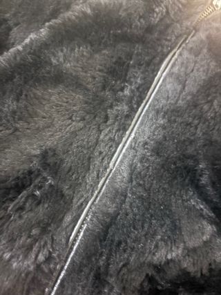 chaqueta abrigo pelo capucha