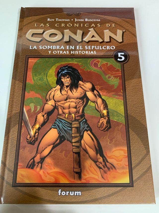 Conan. la sombra en el sepulcro. comic