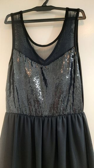 Vestido negro fiesta