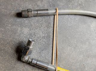 Tubo manguera flexible gas