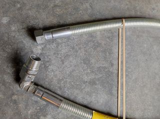 Tubo manguera flexible gas