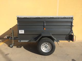 Remolque 4x4 basculante hidráulico