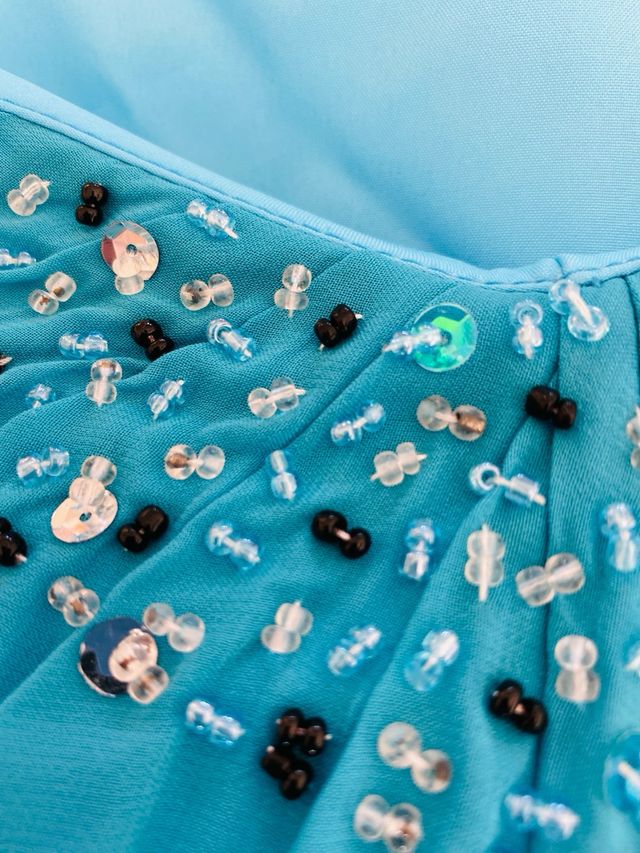 Vestido fiesta pedrería