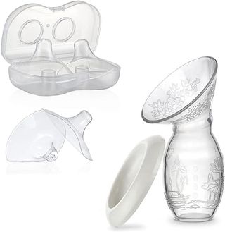 Sacaleches Manual + 2 Pezoneras de Lactancia