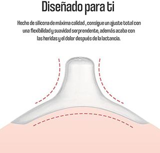 Sacaleches Manual + 2 Pezoneras de Lactancia