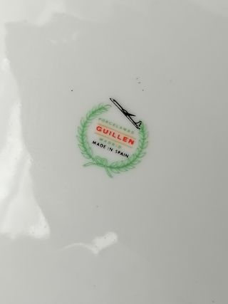 Plato Vintage Porcelana
