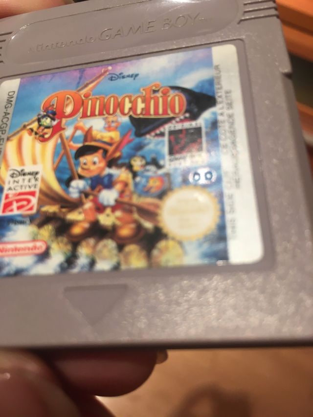 PINOCCHIO GAME BOY