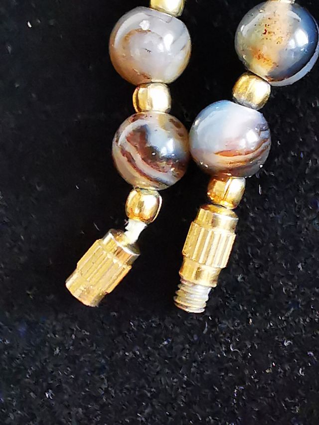 Collana vintage in agata