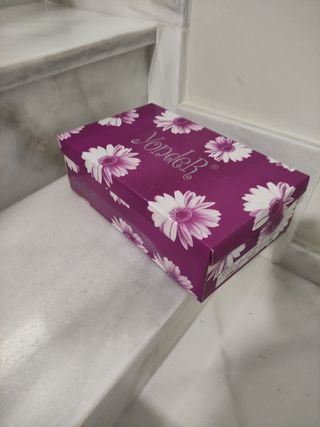 Sandalias negras tacón. Núm 38