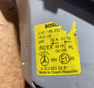 FARO DELANTERO DERECHO ORIGINAL MERCEDES CLASE C