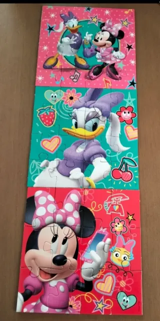 Lote de 6 Puzzles de Disney