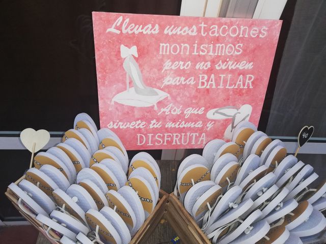 Decoración boda, lienzos con frases especiales.