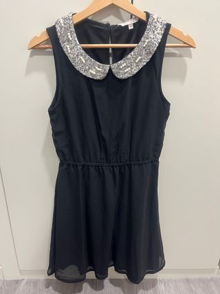 Vestido negro de fiesta C&A