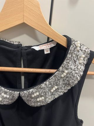 Vestido negro de fiesta C&A