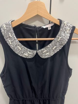 Vestido negro de fiesta C&A