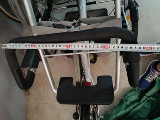 Bici que se convierte fácil en carrito