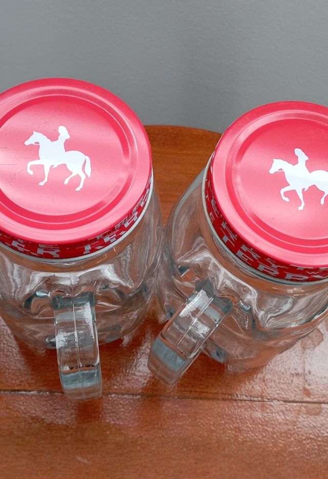 Pack de 2 jarras de cristal con tapa Terry White