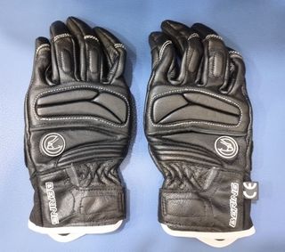 Guantes de piel para moto