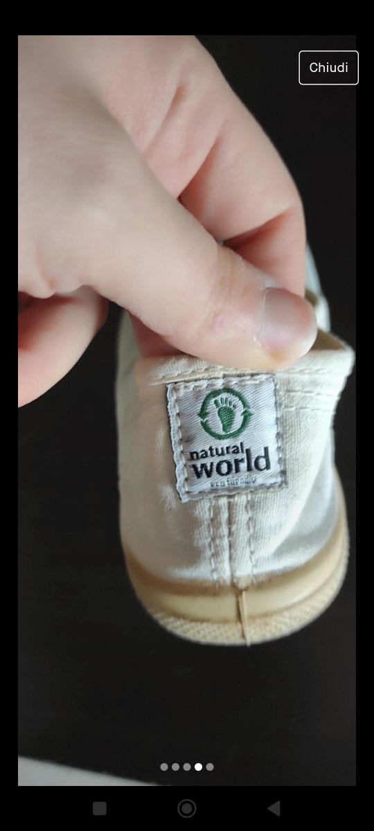 Mocassino Natural world 33