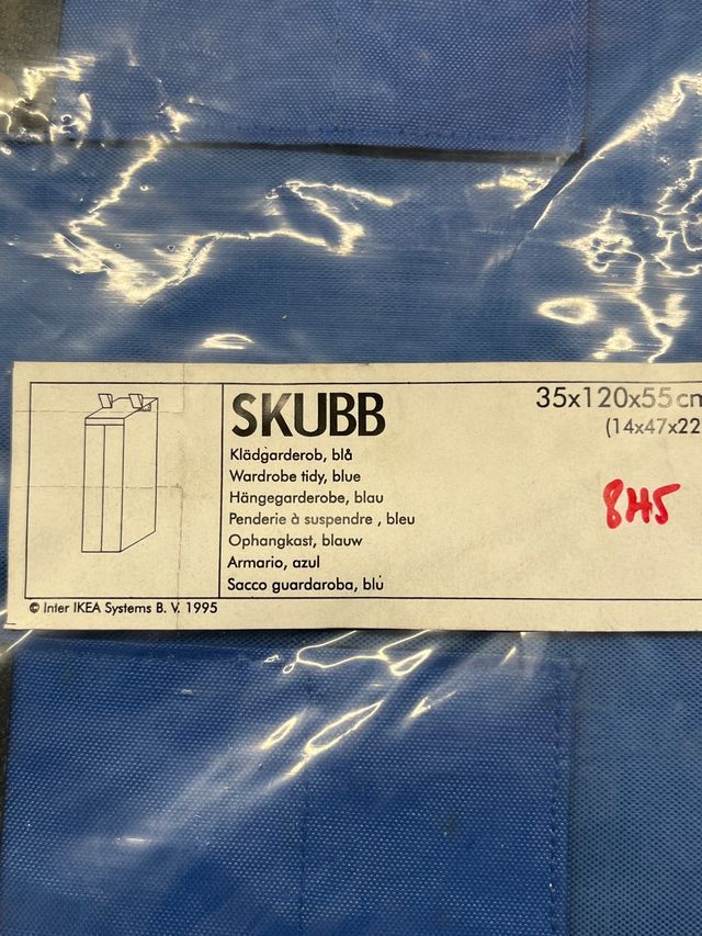 Guardaroba Blu Ikea SKUBB IU