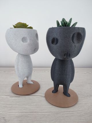 Maceta Kodama de pie