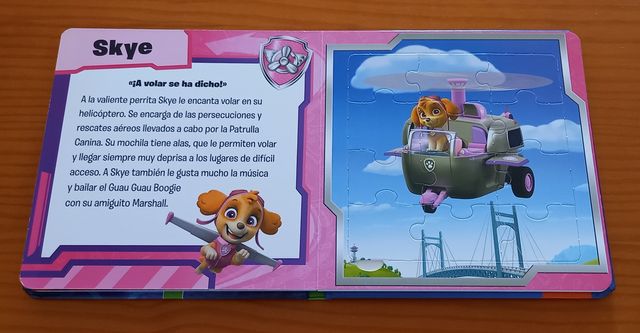 Libro puzle La patrulla canina