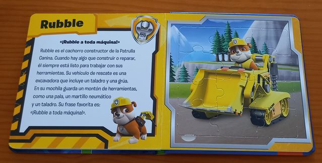 Libro puzle La patrulla canina