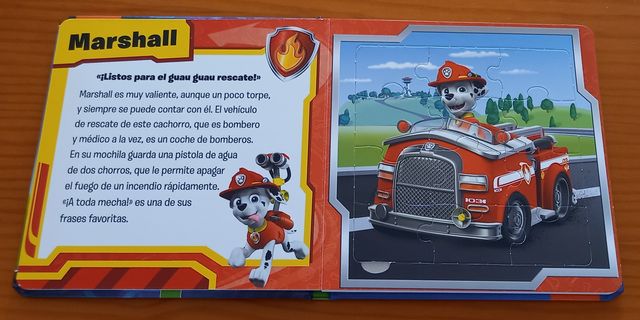 Libro puzle La patrulla canina
