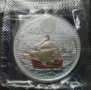 Moneda Plata 40€
