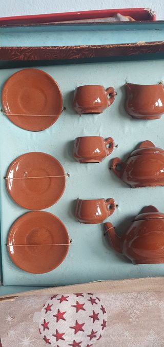 nancy juego de té/ café vintage