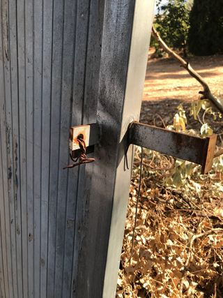 PUERTA 1 HOJA HIERRO GALVANIZADO