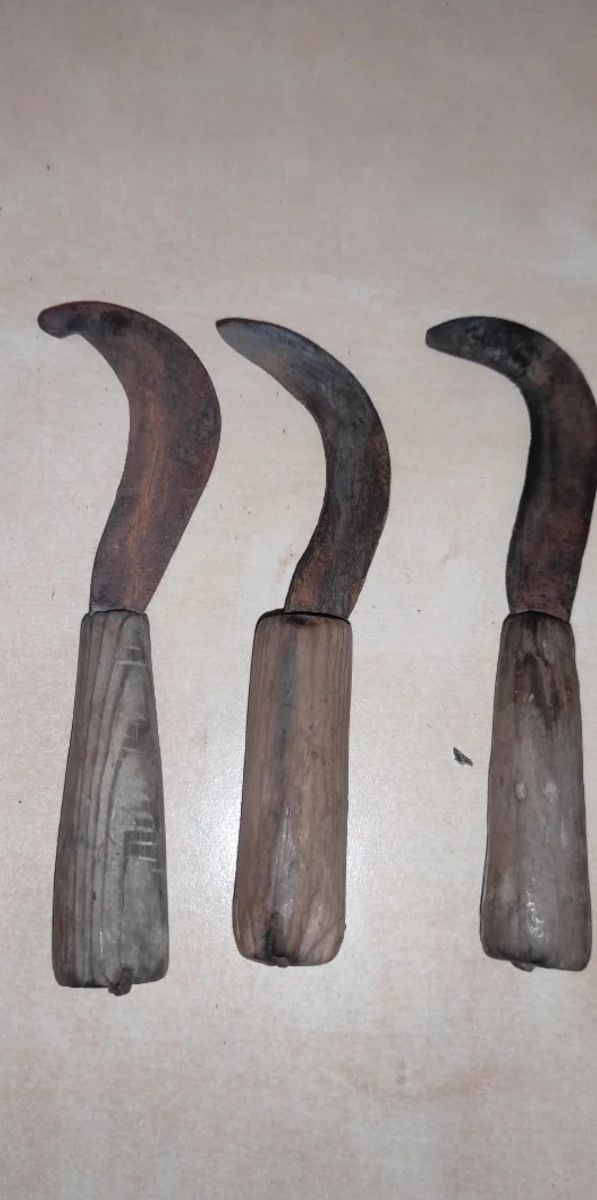 Antigua herramienta de vendimia